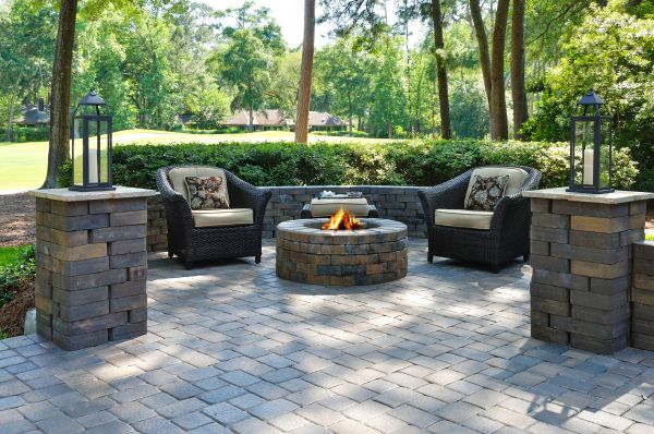 Fire Pit Gas Line Installation in Evergreen