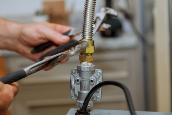 Flexible Gas Line Installation in Evergreen